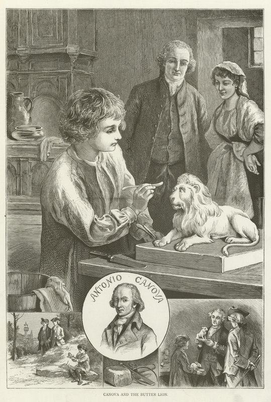 Canova ve Tereyağı Aslanı by English School