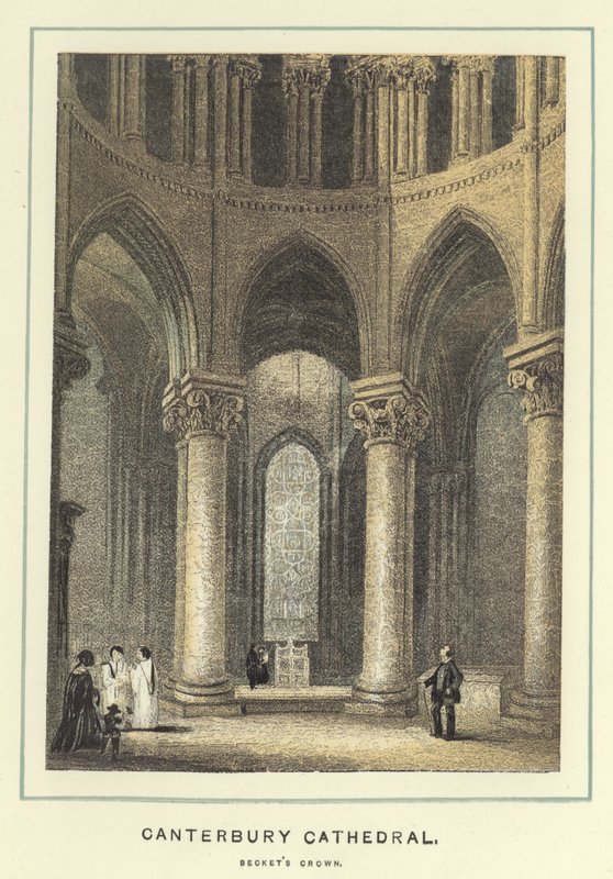 Canterbury Katedrali, Beckets Crown by English School