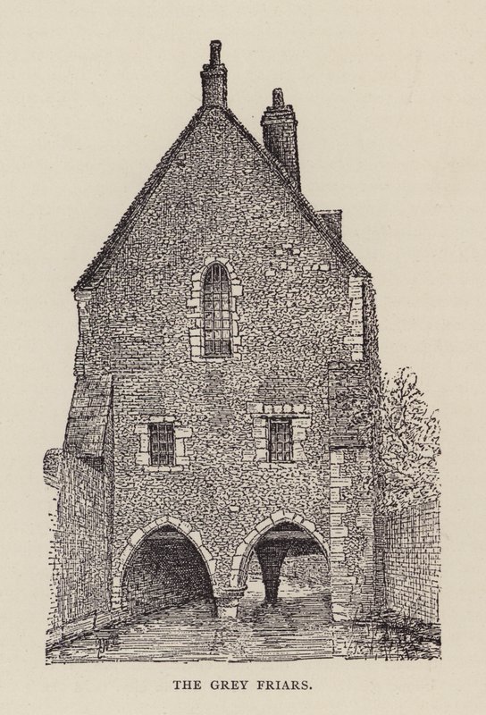 Canterbury: Gri Rahipler (lito) by English School