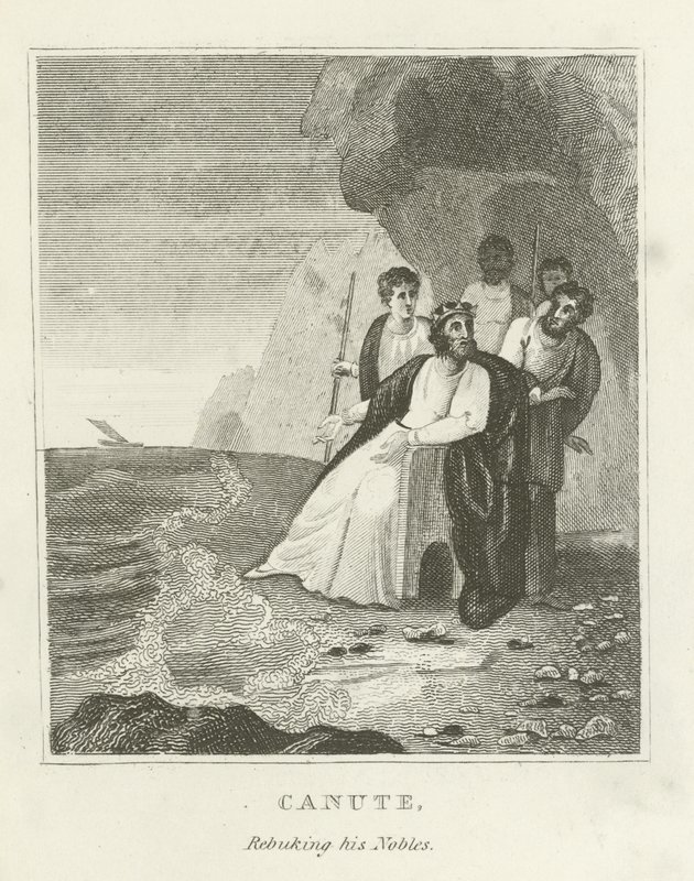 Canute, Soylularını Azarlıyor by English School