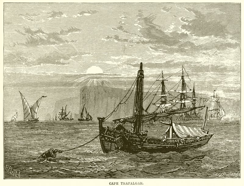 Cape Trafalgar by English School