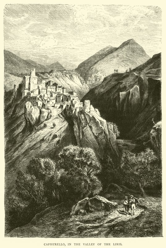 Capistrello, Liris Vadisi'nde by English School