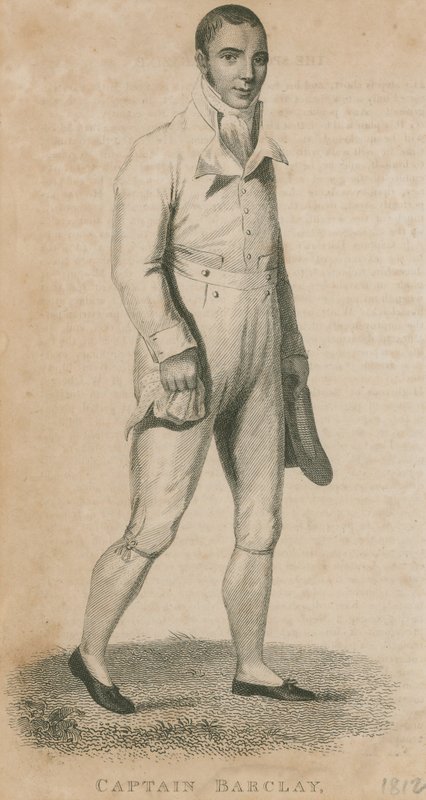 Kaptan Barclay (Robert Barclay Allardice) by English School