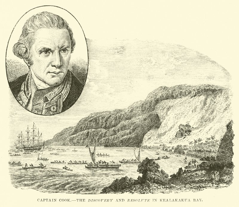 Kaptan Cook, Kealakekua Körfezi