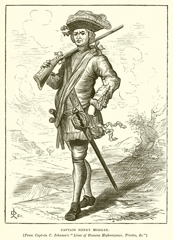 Kaptan Henry Morgan by English School