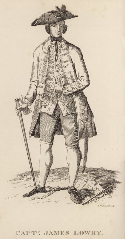 Kaptan James Lowry by English School
