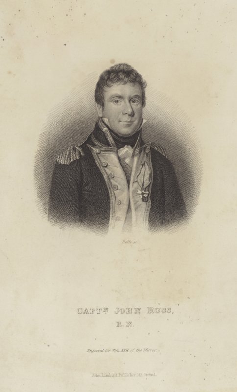 Kaptan John Ross, İngiliz deniz subayı ve Kuzey Kutbu kaşifi by English School