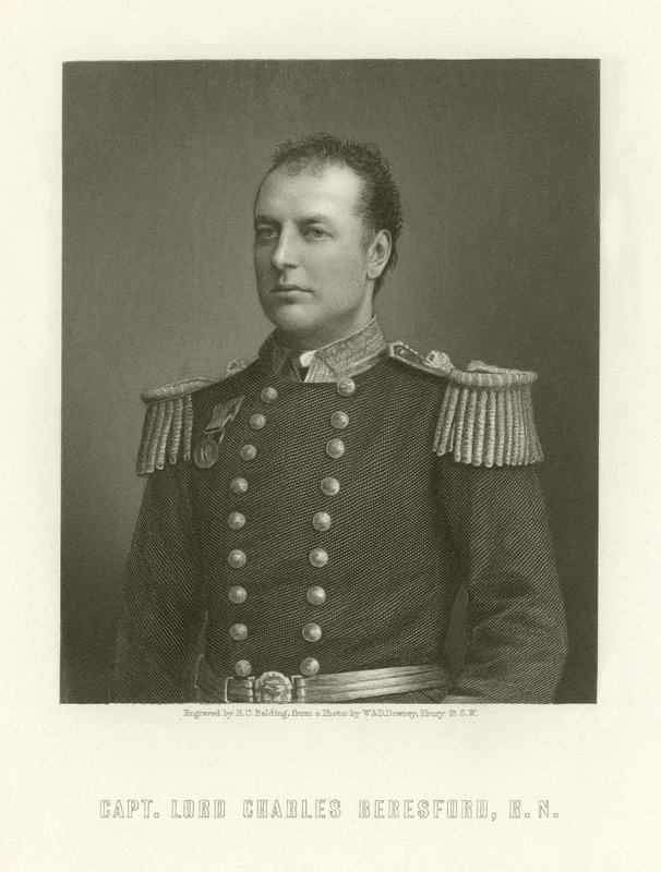 Kaptan Lord Charles Beresford by English School