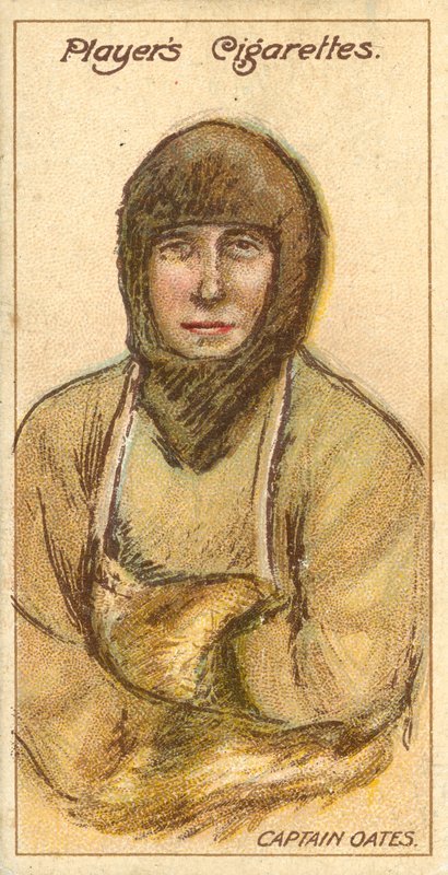 Kaptan Oates (kromolitho) by English School