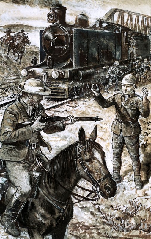 Boer Savaşı sırasında Winston Churchill
