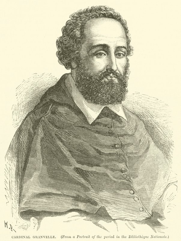 Kardinal Granvelle (gravür) by English School
