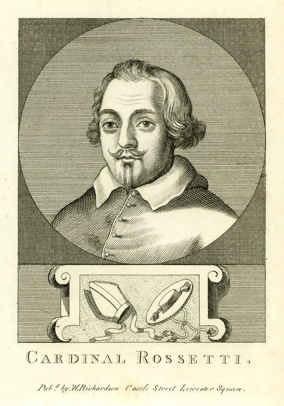 Kardinal Rossetti by English School