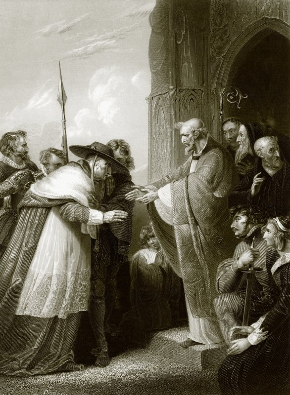Kardinal Wolsey by English School