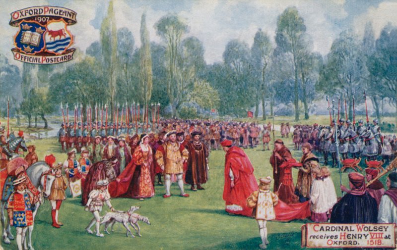 Kardinal Wolsey, 1518