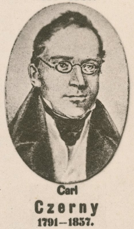 Carl Czerny (gravür) by English School