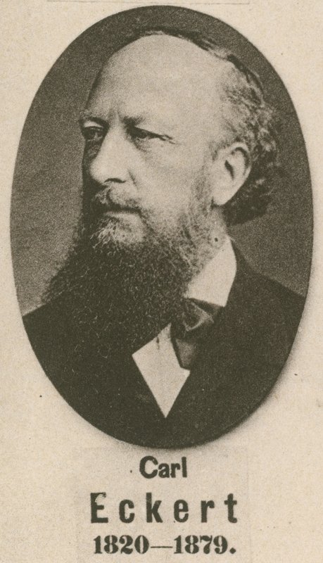 Carl Eckert (gravür) by English School