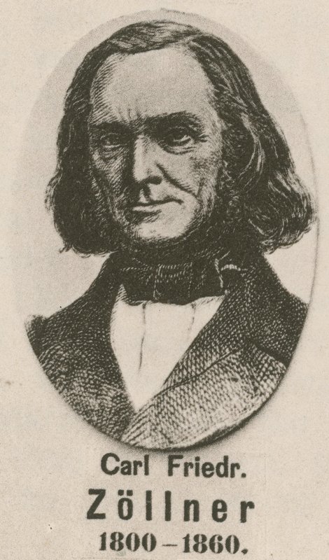 Carl Friedrich Zollner (gravür) by English School