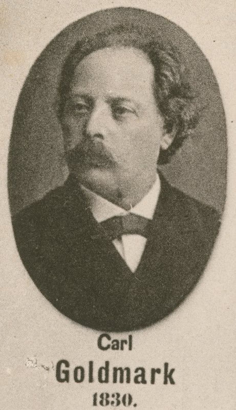 Carl Goldmark (gravür) by English School