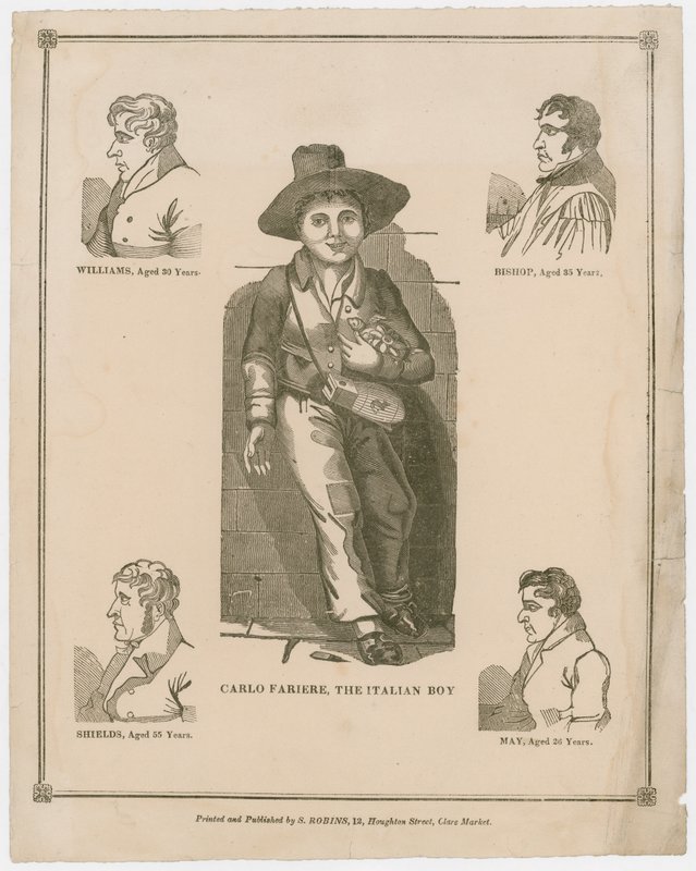 İtalyan çocuk Carlo Fariere by English School