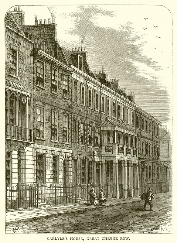 Carlyles Evi, Büyük Cheyne Row by English School