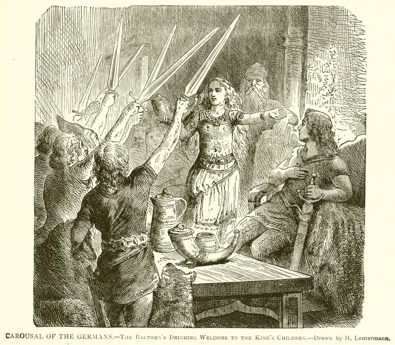 Almanların Carousel.--Balthes İçiyor Kings Çocuklarına Hoş Geldiniz by English School