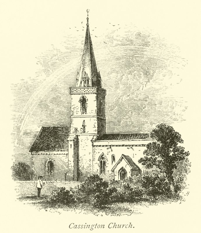 Cassington Kilisesi by English School