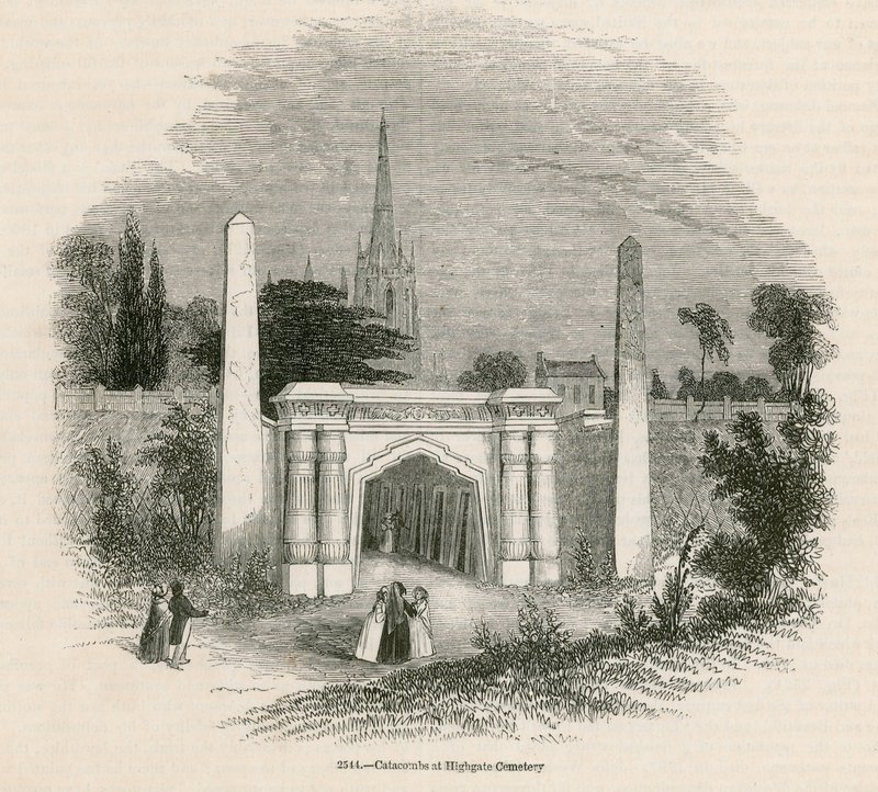 Highgate Mezarlığı Yeraltı Mezarları, Londra by English School
