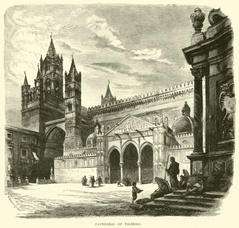 Palermo Katedrali by English School