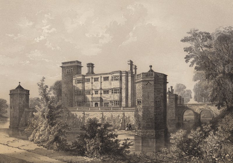 Caverswall Kalesi, Staffordshire by English School
