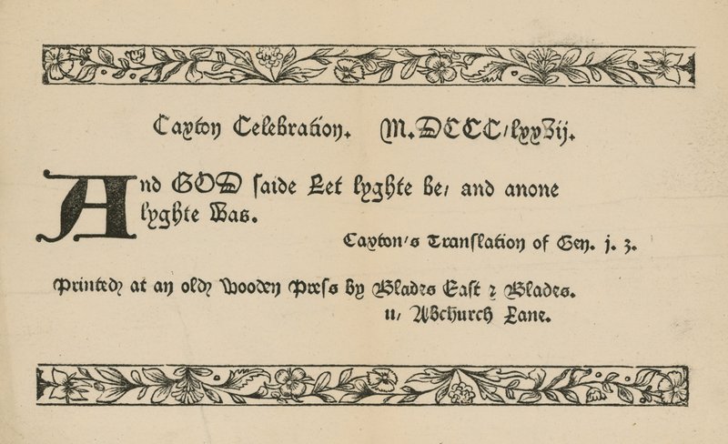 Caxton Kutlaması by English School