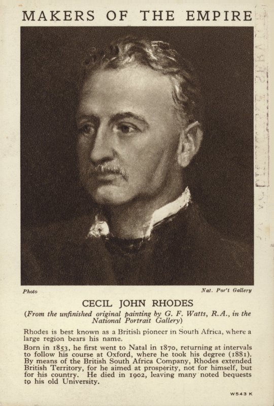 Cecil John Rodos by English School