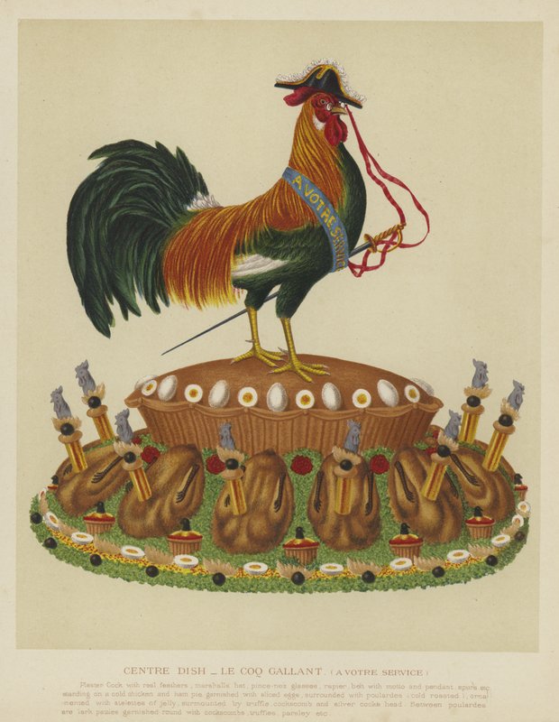Orta çanak - le coq gallant (hizmetinizde) by English School