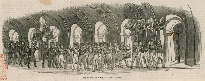 Tünelin açılış töreni by English School