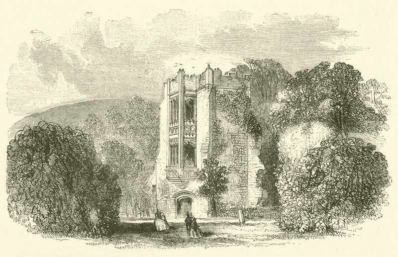 Cerne Manastırı (gravür) by English School