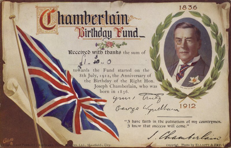 Chamberlain Doğum Günü Fonu by English School