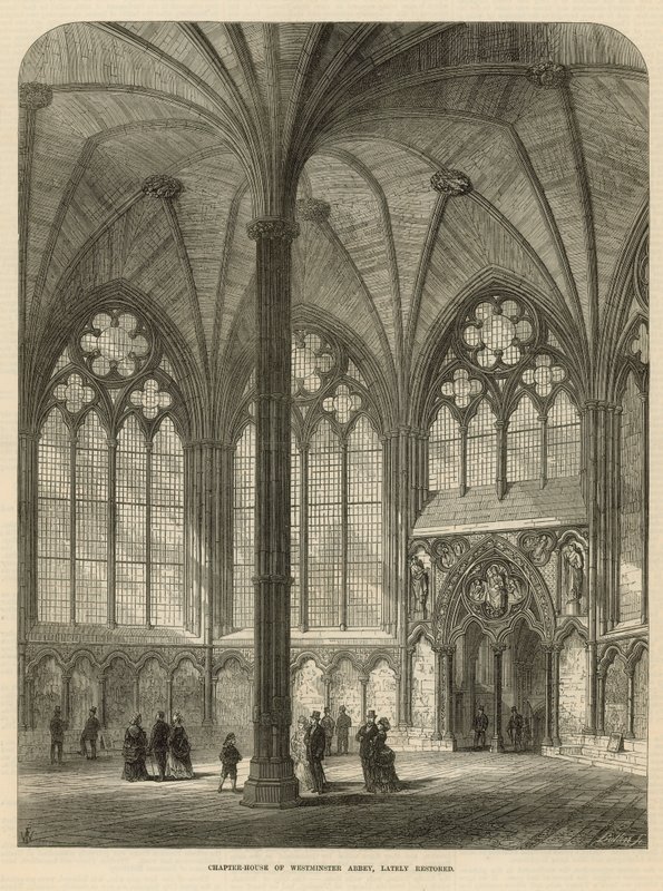 Westminster Abbey Bölüm Evi by English School