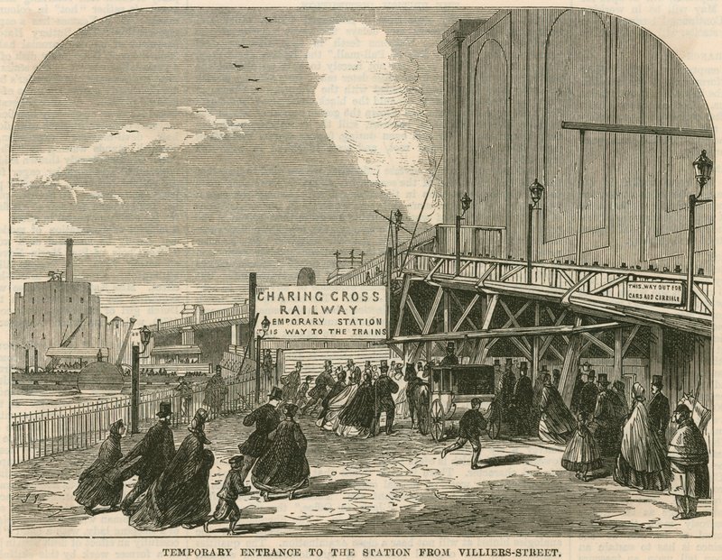 Charing Cross İstasyonu, Londra: Villiers Caddesi