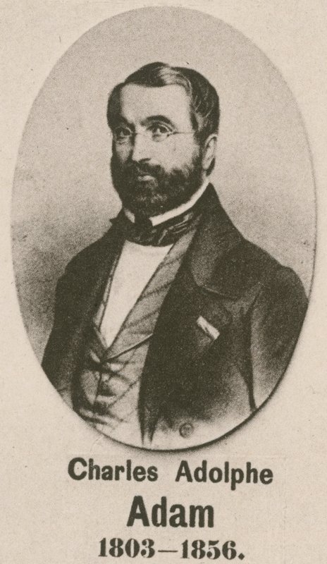 Charles Adolphe Adam (gravür) by English School