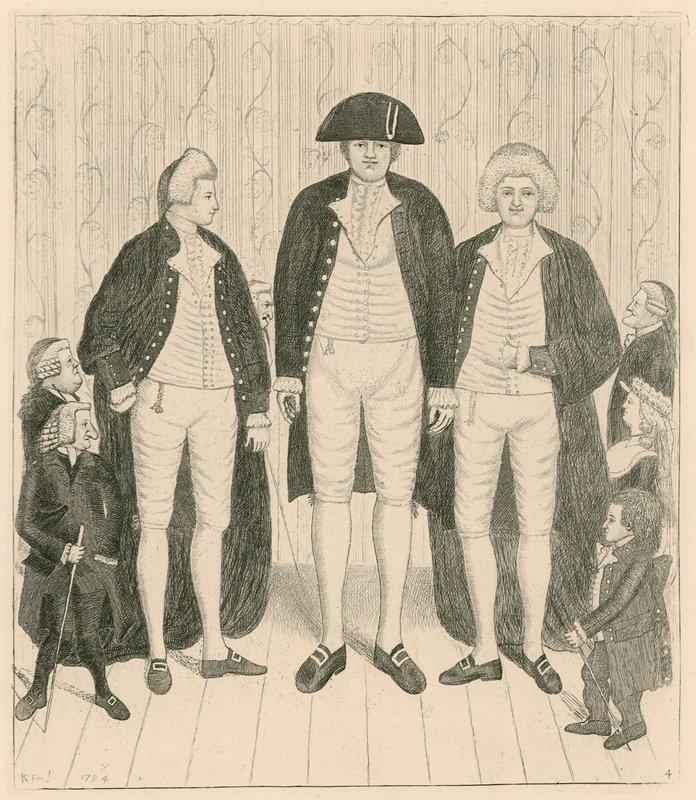 Charles Byrne, diğer adıyla OBrien the Irish Giant by English School