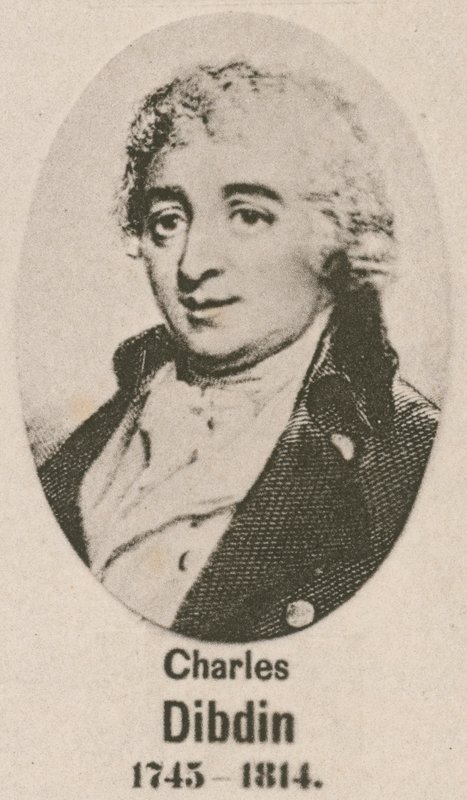 Charles Dibdin (gravür) by English School