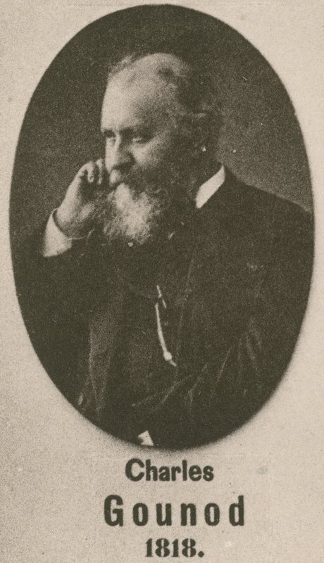 Charles Gounod (gravür) by English School