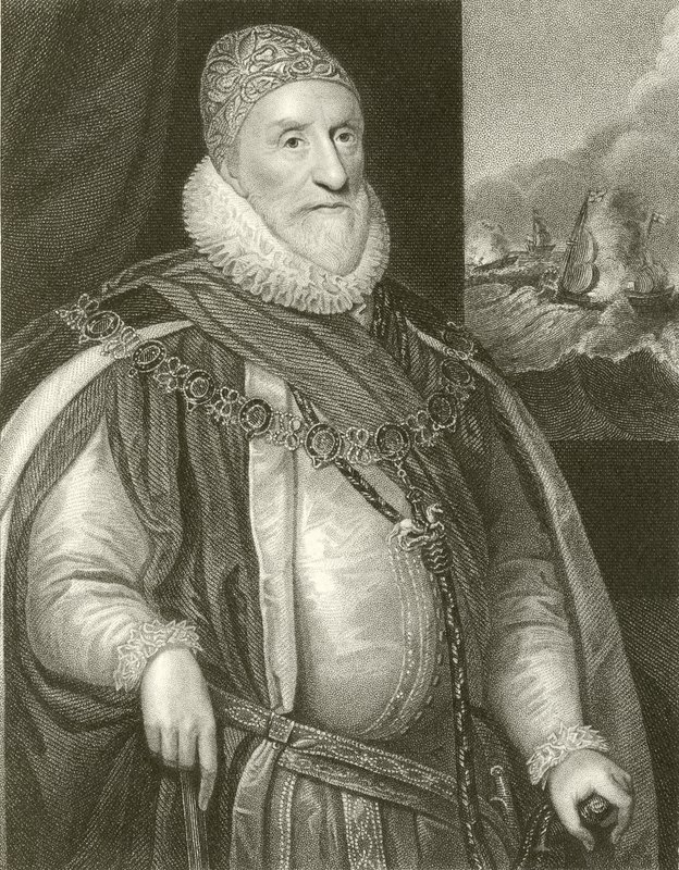 Charles Howard, Nottingham Kontu by English School