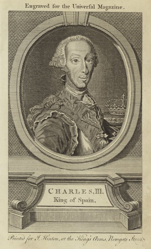 Charles III, İspanya Kralı by English School