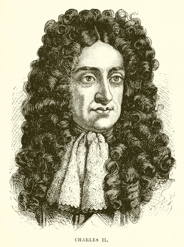 II. Charles by English School