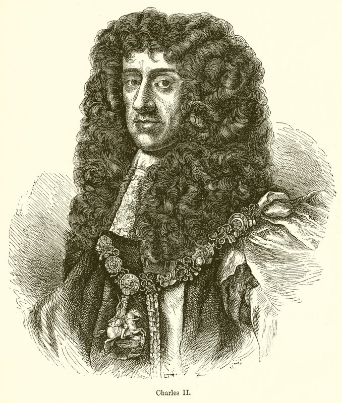 II. Charles by English School