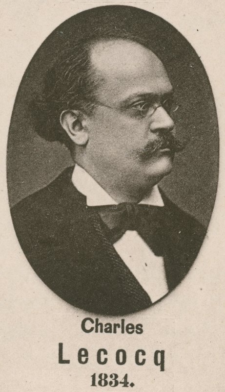 Charles Lecocq (gravür) by English School
