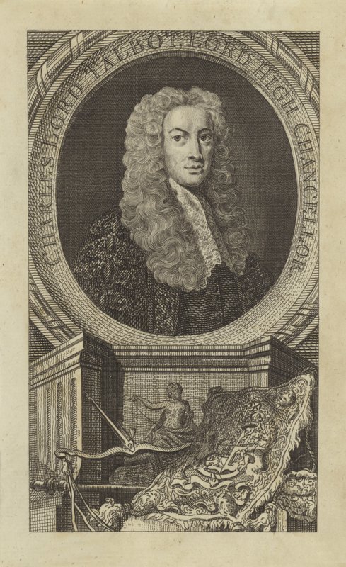 Charles Lord Talbot, Lord Yüksek Şansölye by English School