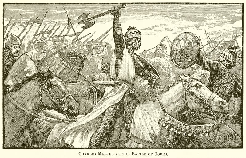 Charles Martel, Tours Savaşı