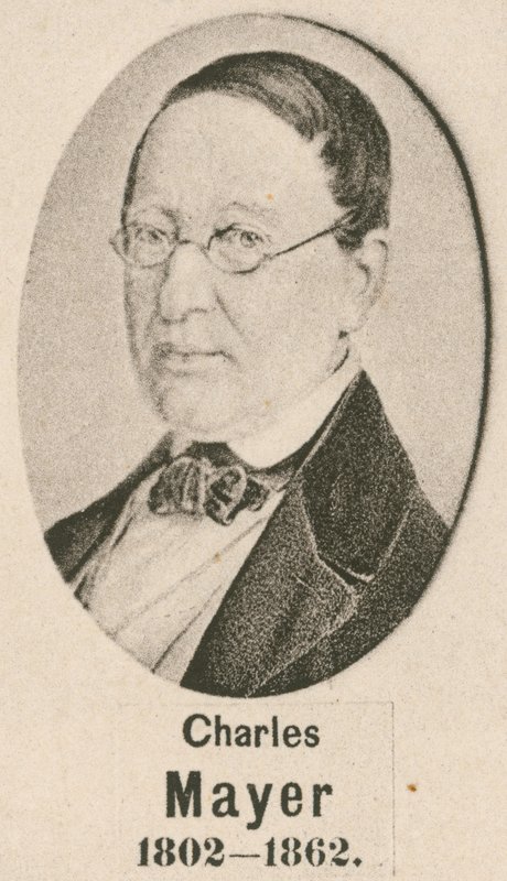 Charles Mayer (gravür) by English School