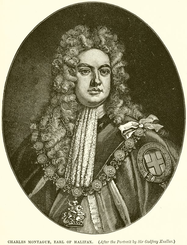 Charles Montague, Halifax Kontu by English School